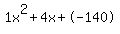 1x%5E2%2B4x%2B-140