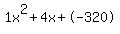 1x%5E2%2B4x%2B-320
