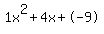 1x%5E2%2B4x%2B-9
