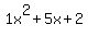 1x%5E2%2B5x%2B2