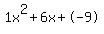 1x%5E2%2B6x%2B-9
