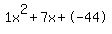 1x%5E2%2B7x%2B-44
