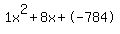 1x%5E2%2B8x%2B-784