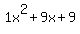 1x%5E2%2B9x%2B9