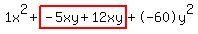 1x%5E2%2Bhighlight%28-5xy%2B12xy%29%2B-60y%5E2