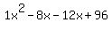 1x%5E2-8x-12x%2B96