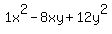 \"1x%5E2-8xy%2B12y%5E2\"