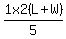 1x+2%28L%2BW%29%2F5