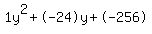 1y%5E2%2B-24y%2B-256
