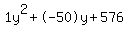 1y%5E2%2B-50y%2B576