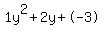 1y%5E2%2B2y%2B-3