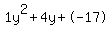 1y%5E2%2B4y%2B-17