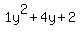 1y%5E2%2B4y%2B2
