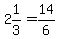 2%261%2F3=14%2F6