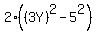 2%28%283Y%29%5E2-5%5E2%29