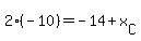 2%28-10%29=-14%2Bx%5BC%5D
