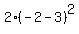 2%28-2-3%29%5E2