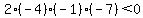 \"2%28-4%29%28-1%29%28-7%29%3C0\"
