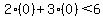 2%280%29%2B3%280%29%3C6