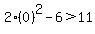 2%280%29%5E2-6%3E11