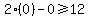 2%280%29-0%3E=12