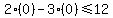 2%280%29-3%280%29%3C=12