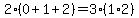 2%280%2B1%2B2%29=3%281%2A2%29