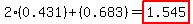 2%280.431%29%2B%280.683%29+=+highlight%281.545%29