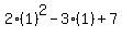 2%281%29%5E2-3%281%29%2B7