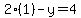 2%281%29-y=4