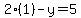 2%281%29-y=5