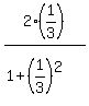 2%281%2F3%29%2F%281%2B%281%2F3%29%5E2%29