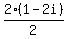 2%281-2i%29%2F2