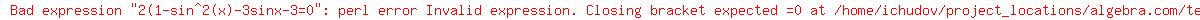 2%281-sin%5E2%28x%29-3sinx-3=0