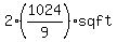 2%281024%2F9%29sq+ft