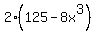 2%28125-8x%5E3%29