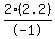 2%282.2%29%2F-1