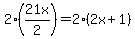 2%2821x%2F2%29+=+2%282x++%2B+1%29