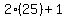 2%2825%29%2B1