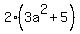 2%283a%5E2%2B5%29