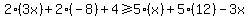 2%283x%29%2B2%28-8%29%2B4+%3E=+5%28x%29%2B5%2812%29-3x