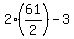 2%2861%2F2%29-3
