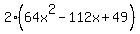 2%2864x%5E2-112x%2B49%29