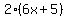 2%286x%2B5%29