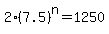 2%287.5%29%5En+=+1250