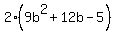 2%289b%5E2%2B12b-5%29