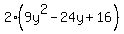 2%289y%5E2+-+24y+%2B+16%29