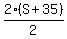2%28S+%2B+35%29%2F2