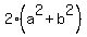 2%28a%5E2%2Bb%5E2%29