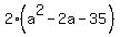 2%28a%5E2-2a-35%29